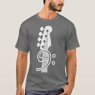 Camiseta Bass Clef Music Gift Bassistt Bass