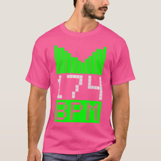 Camiseta Bass Do Tambor 174 Bpm - Dnb Jungle Party Raver Dj