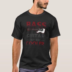Camiseta Bass, é como um violão, mas uma guitarra muito mai