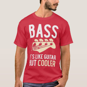 Camiseta Bass É Como Violão Mas Violão Mais Frio Correspond