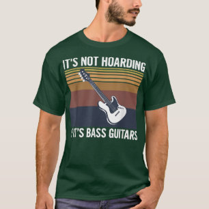 Camiseta Bass Guitar Music Design para um Acionador de Viol