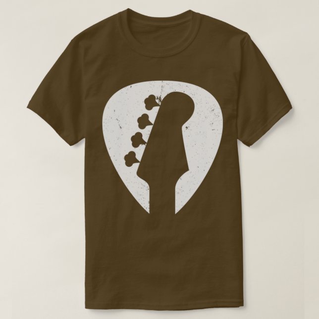 Camiseta Bass Guitar Picles 4 String Bhelp Picks (Frente do Design)