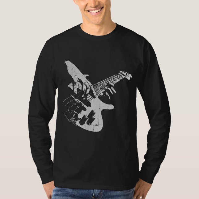 Camiseta Bass Guitar Player Gift Bhelp (Frente)