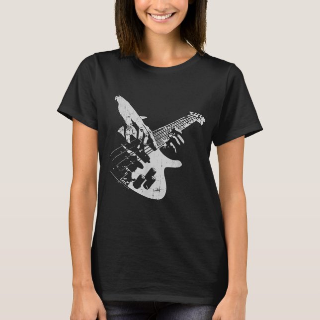 Camiseta Bass Guitar Player Gift Bhelp (Frente)