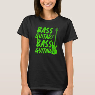 Camiseta Bass Guitar Player Rock Bass Música Guitarista