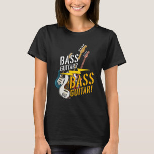 Camiseta Bass Guitarista Rock Musical Bass Tocador De Violã