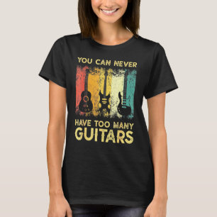 Camiseta Bass Musical Pick Você Nunca Pode Ter Muito Gui