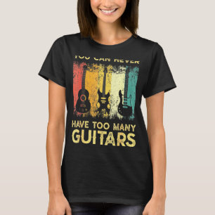 Camiseta Bass Musical Pick Você Nunca Pode Ter Muito Gui