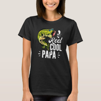 Camiseta Bass Pesca Óculos de sol Dia de os pais Enrolador 