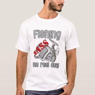 Camiseta Bass Pescarando O Acordo Da Reel