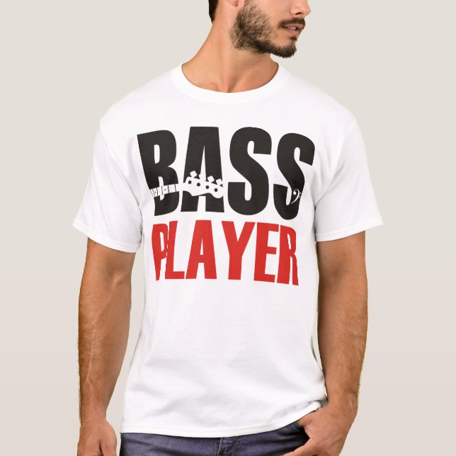 Camiseta Bass Player (Frente)