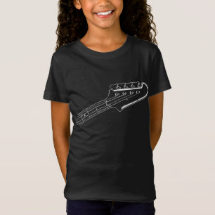 Camiseta Bass Player Bass Guitar Design