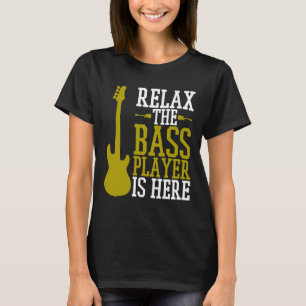 Camiseta Bass Player Guitarista Rock Metal Scho