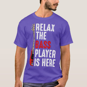 Camiseta Bass Player Guitarra Relaxe O Jogador De Bass I