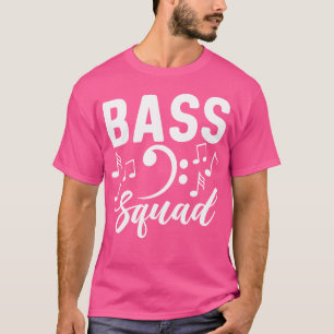 Camiseta Bass Squad Choir Singing Theater Music Singe