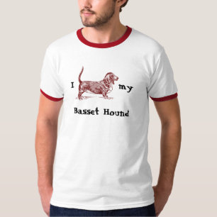 Camiseta Basset Enganei o meu Hound Basset