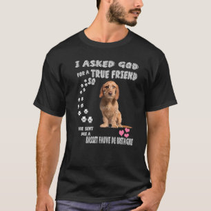 Camiseta Basset Fauve De Bretagne Mãe Pai Fawn Brittany Bas
