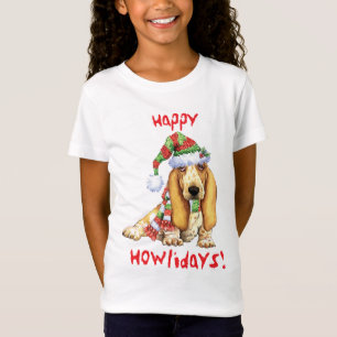 Camiseta Basset feliz de Howliday