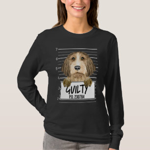Camiseta Basset Griffon Vendeen Mugshot Culpado