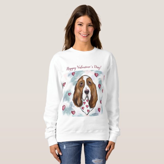 Camiseta Basset Hound (Frente Completa)