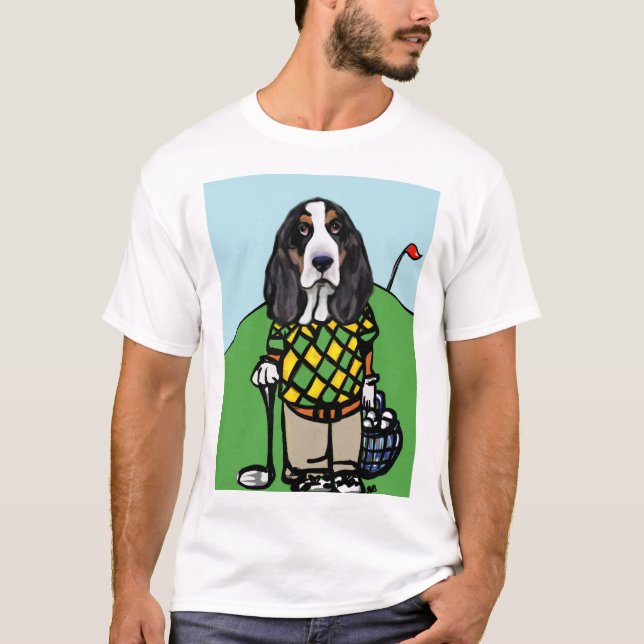 CAMISETA BASSET HOUND (Frente)