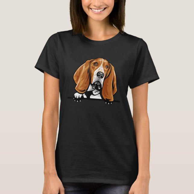 Camiseta Basset Hound Dog (Frente)