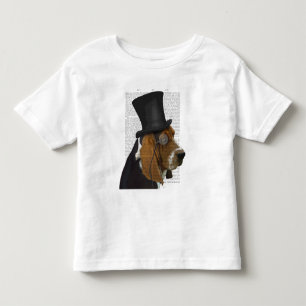 Camiseta Basset Hound, Formal Hound e Hat