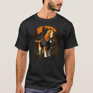Camiseta Basset Hound Hunter no Basset Hound Game Hunter