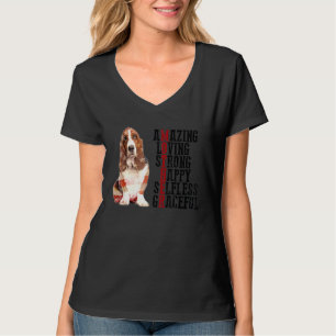 Camiseta Basset Hound Incrível Adorador Forte E Selvagem
