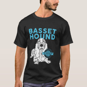 Camiseta Basset Hound O Cachorro Mais Frio Proprietário Ba