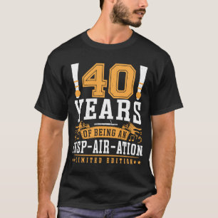 Camiseta Bassonista Aniversário De 40 Anos