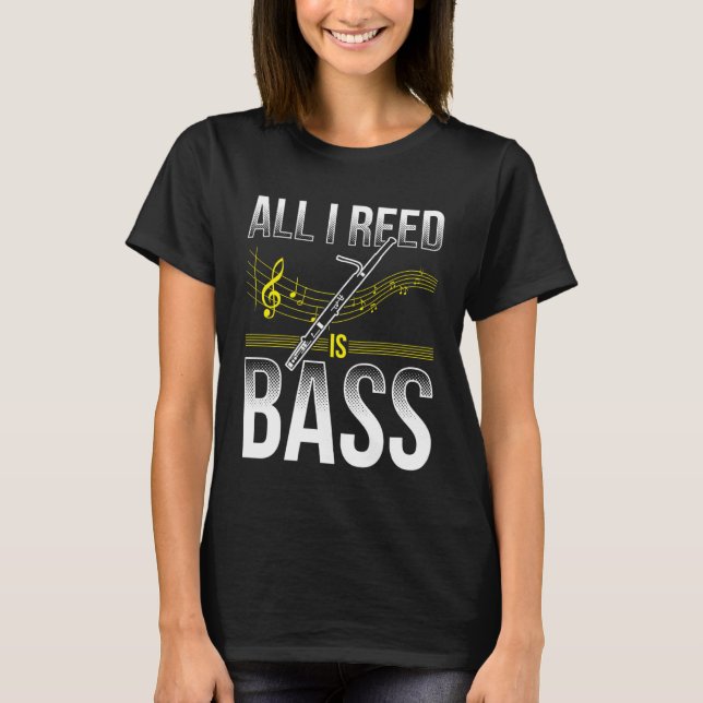 Camiseta Bassoon For Bassoon Player Bassoon Musician Bassoo (Frente)