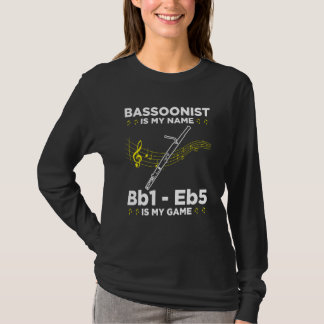 Camiseta Bassoon For Bassoon Player Bassoon Musician Bassoo