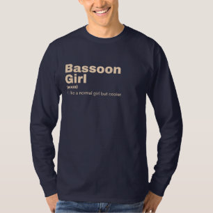 Camiseta Bassoon Girl