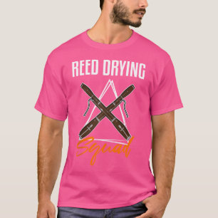 Camiseta Bassoon Reed Para Orquestra Bassonista E Bassoon