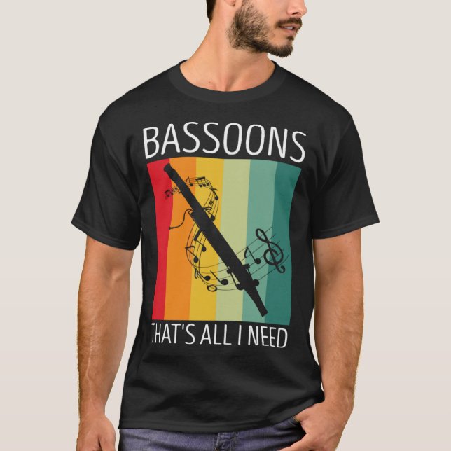 Camiseta Bassoonist Quote for Bassoon Orchestra and Bassoon (Frente)