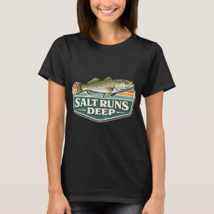 Camiseta Bassquatch Pé Grande Pescador Amante de Pesca Vint