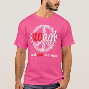 Camiseta Basta Acabar Com a Violência Armada Dia de Conscie