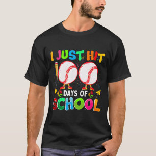 Camiseta Basta Atingir 100 Dias De Um Menino De 100 Dias De