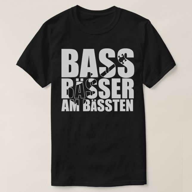 Camiseta BASTA BAESSER AM BAESSTEN presente engraçado 3 (Frente do Design)