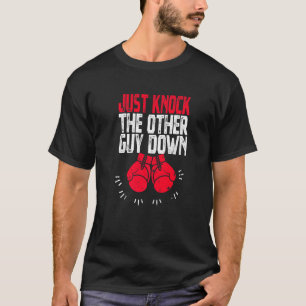 Camiseta Basta Bater A Outra Cara Para Baixar As Luvas De B