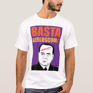 Camiseta Basta, Berlusconi!