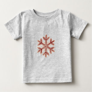 Camiseta Basta Coleção de Natal - Floco de Neve