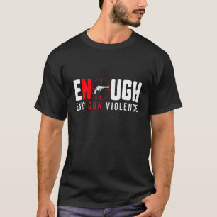 Camiseta Basta de violência contra as armas, sem consciênci