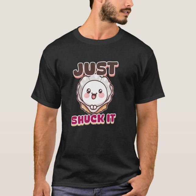 Camiseta Basta Encher Design Oyster (Frente)