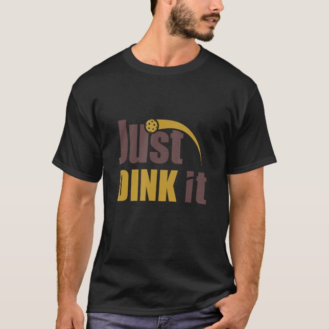 Camiseta Basta Jogador De Pickleball (Frente)