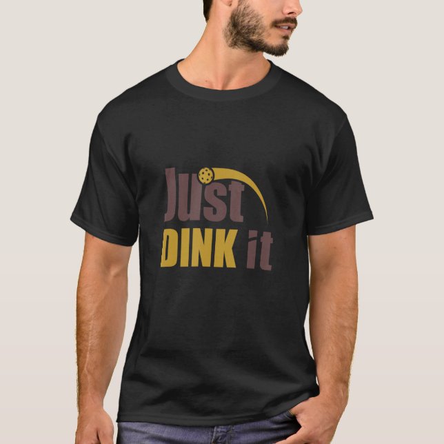 Camiseta Basta Jogador De Pickleball (Frente)