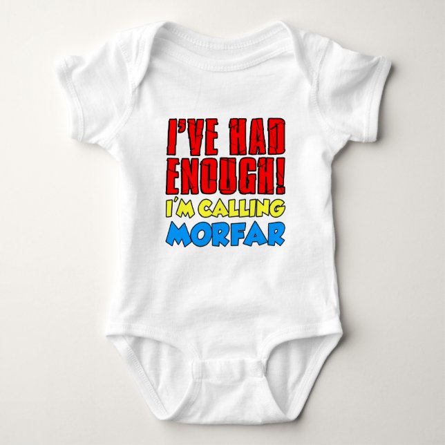 Camiseta Bastante Chamar Morfar (Frente)
