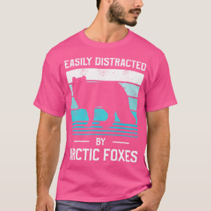 Camiseta Bastante Distraída Por Raposas Árcticas