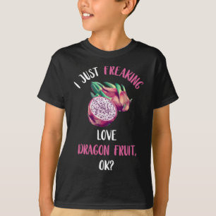 Camiseta Bastante Fruta De Dragão Exótico Pitahaya Ele